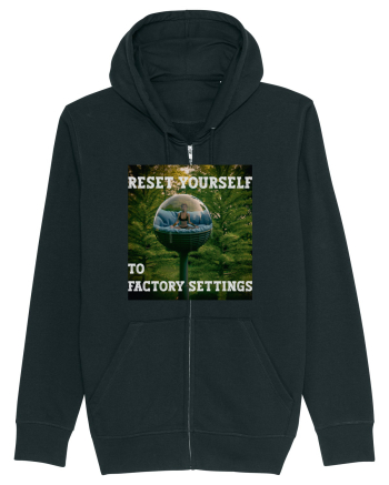 Reset yourself to factory settings Black