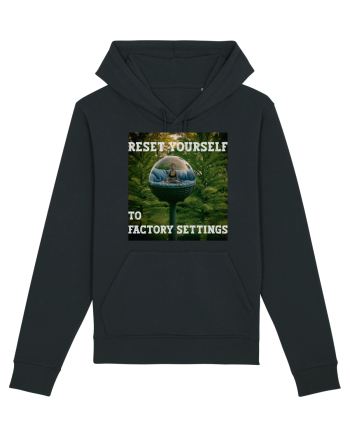 Reset yourself to factory settings Black