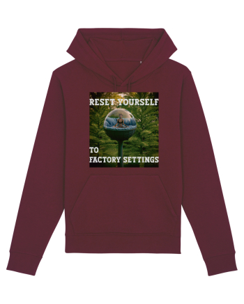 Reset yourself to factory settings Burgundy