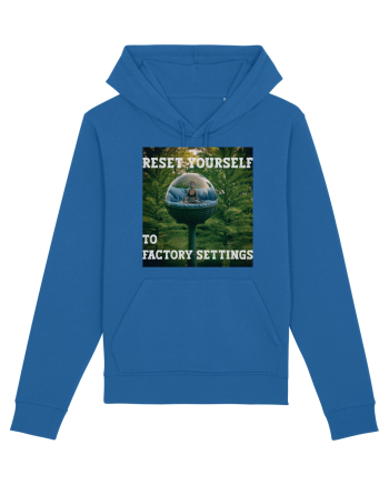 Reset yourself to factory settings Royal Blue