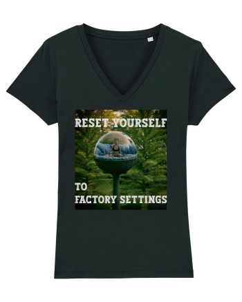 Reset yourself to factory settings Black