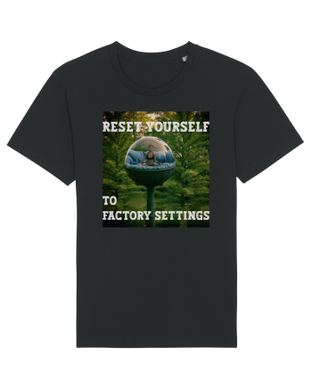 Reset yourself to factory settings Black
