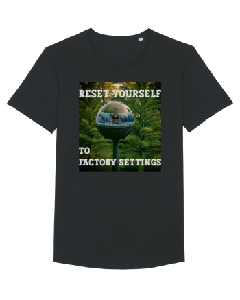 Reset yourself to factory settings Black