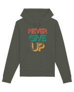Never Give Up Hanorac Unisex Drummer