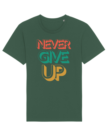 Never Give Up Bottle Green
