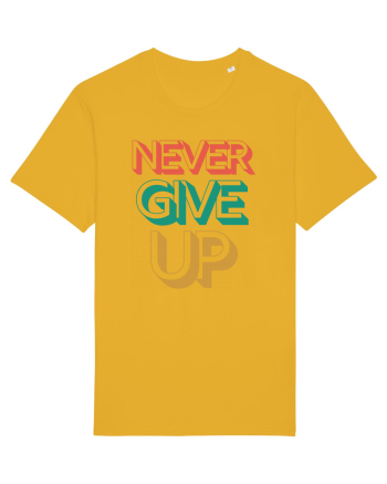 Never Give Up Spectra Yellow