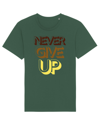 Never Give Up Bottle Green