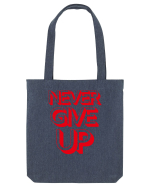 Never Give Up Sacoșă textilă