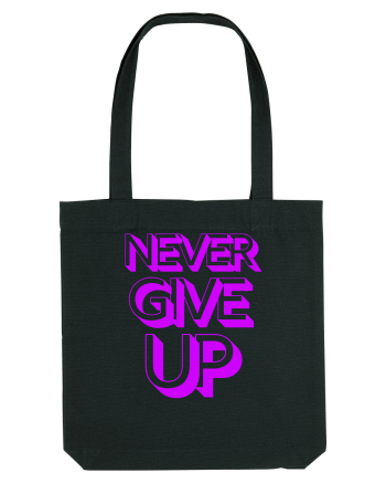 Never Give Up Black