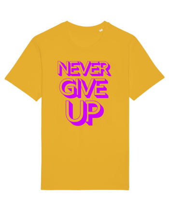 Never Give Up Spectra Yellow
