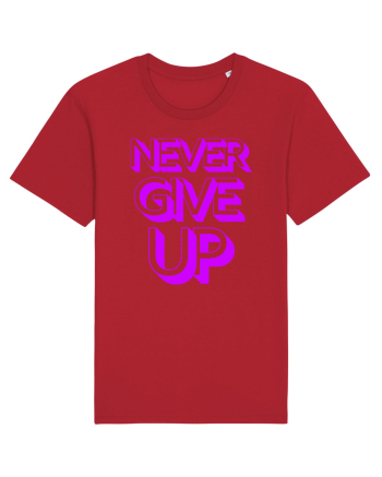 Never Give Up Red