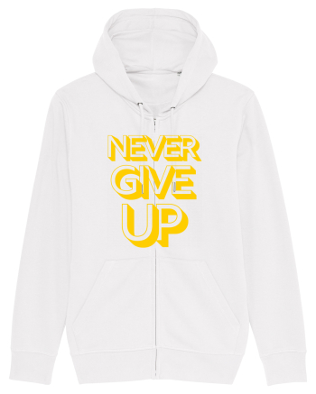 Never Give Up White