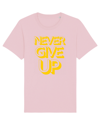 Never Give Up Cotton Pink