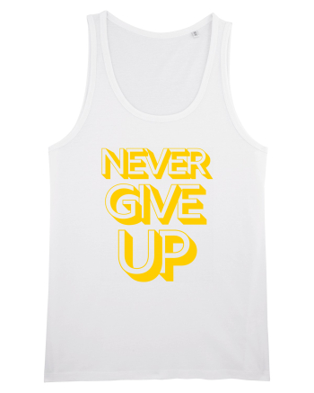 Never Give Up White