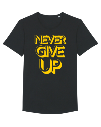 Never Give Up Black