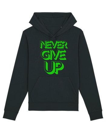 Never Give Up Black
