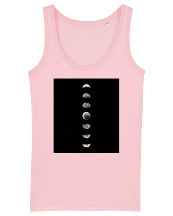 Moon Phases Cotton Pink