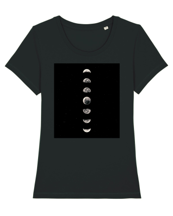 Moon Phases Black