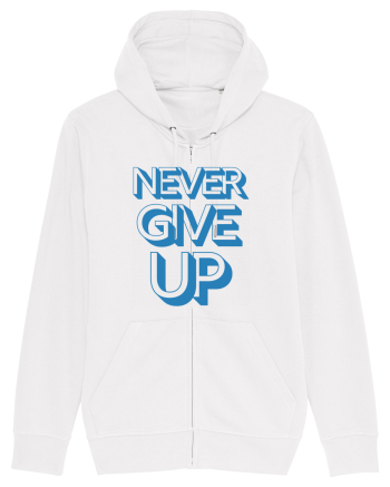 Never Give Up White