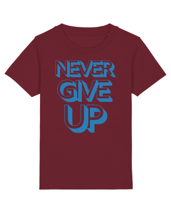 Never Give Up Burgundy