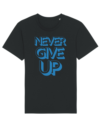 Never Give Up Black