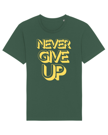 Never Give Up Bottle Green