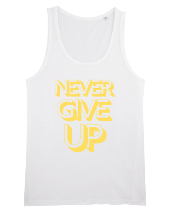 Never Give Up White