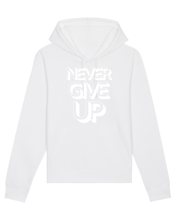 Never Give Up White