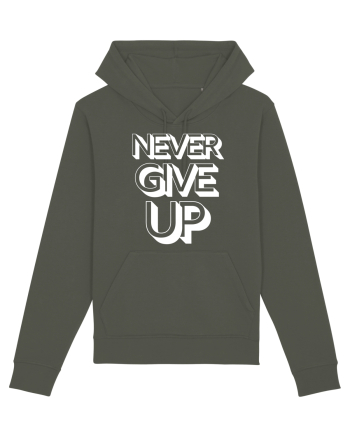 Never Give Up Khaki