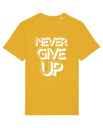Never Give Up Spectra Yellow