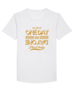 Day One- Start Today Tricou mânecă scurtă guler larg Bărbat Skater