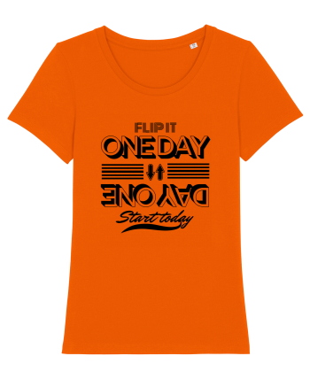 Day One- Start Today Bright Orange
