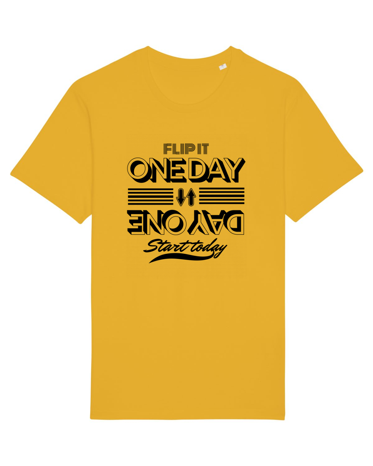 Tricou mânecă scurtă Unisex Rocker Spectra Yellow