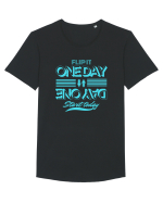 Day One- Start Today Tricou mânecă scurtă guler larg Bărbat Skater
