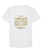 Day One- Start Today Tricou mânecă scurtă guler larg Bărbat Skater