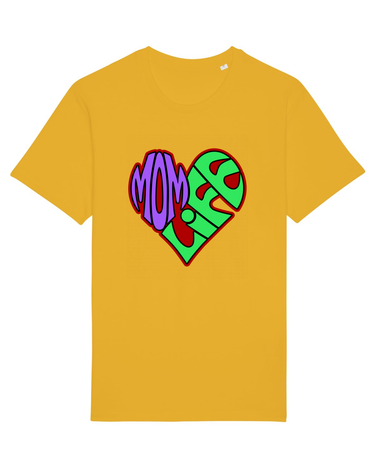 Tricou mânecă scurtă Unisex Rocker Spectra Yellow