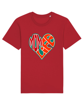 Mom Life Red