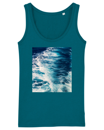 Deep Blue Waves Ocean Depth