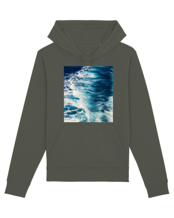 Deep Blue Waves Khaki