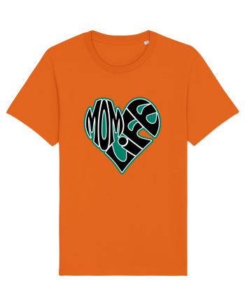 Mom Life Bright Orange