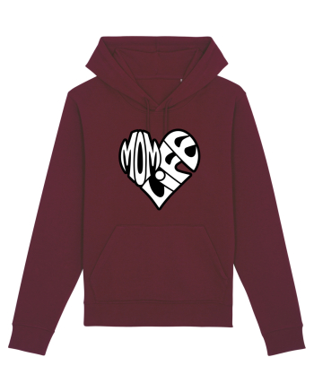 Mom Life Burgundy