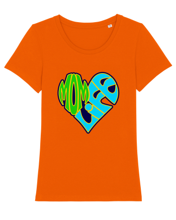 Mom Life Bright Orange