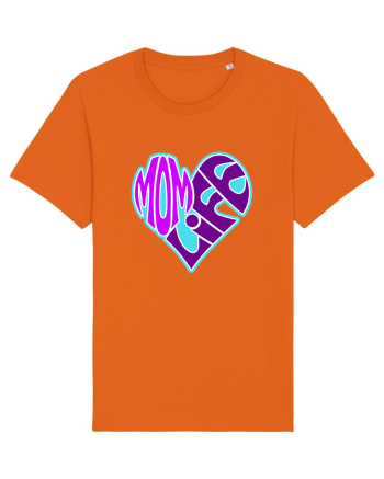 Mom Life Bright Orange
