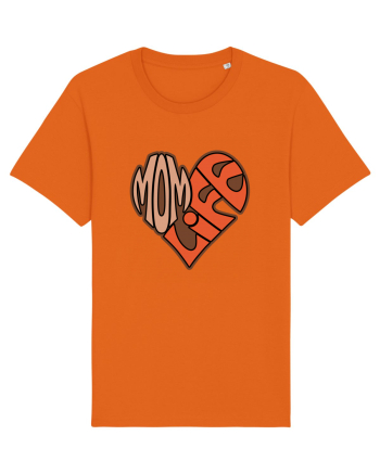 Mom Life Bright Orange