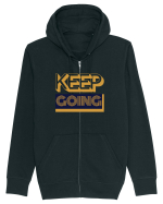 Keep Going Hanorac cu fermoar Unisex Connector