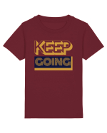 Keep Going Tricou mânecă scurtă  Copii Mini Creator