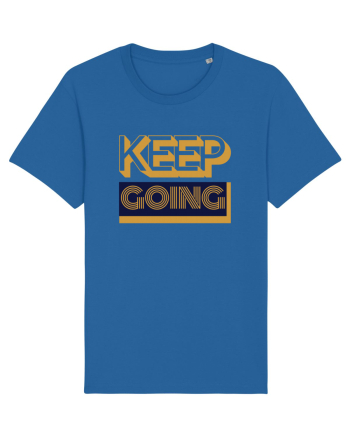 Keep Going Royal Blue