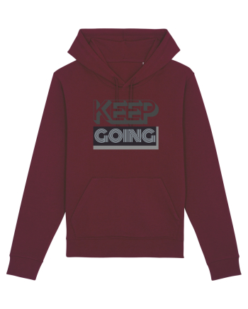 Keep Going Burgundy