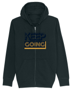 Keep Going Hanorac cu fermoar Unisex Connector