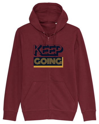 Keep Going Burgundy